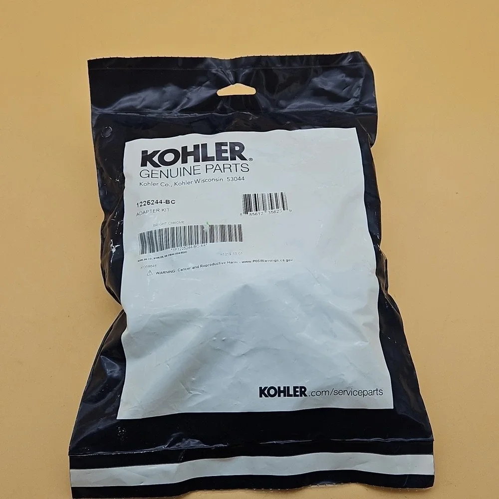 Kohler Genuine OEM New Adapter Kit‎ Part 1225244-BC Brand New